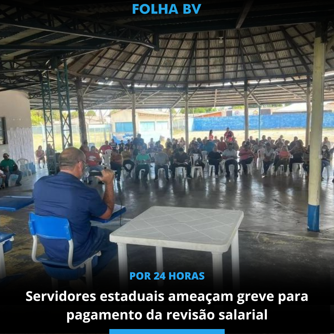 Servidores estaduais ameaçam greve para pagamento da revisão salarial