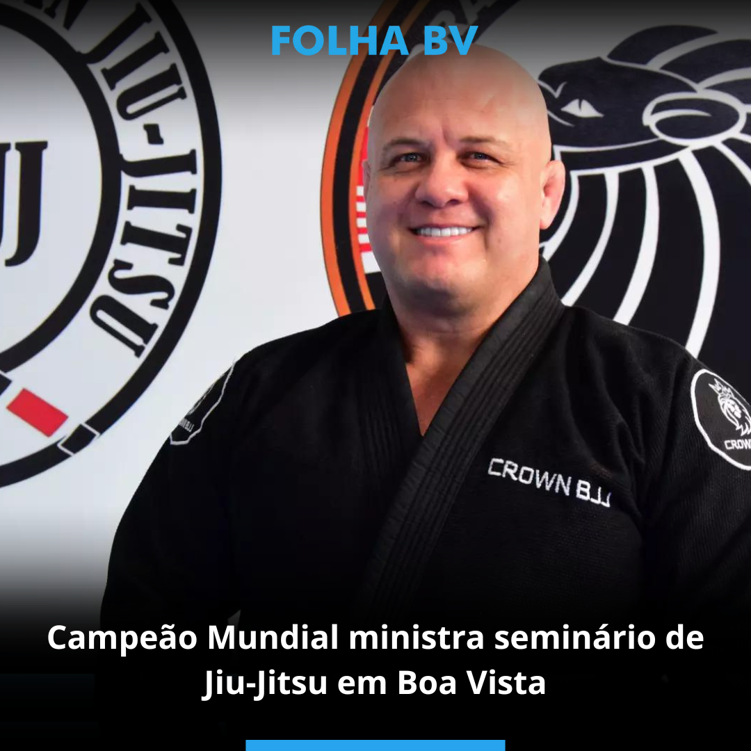 Campeão Mundial ministra seminário de Jiu-Jitsu em Boa Vista