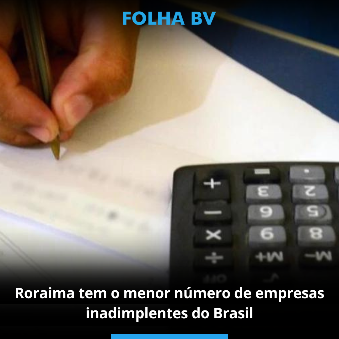 Roraima tem o menor número de empresas inadimplentes do Brasil