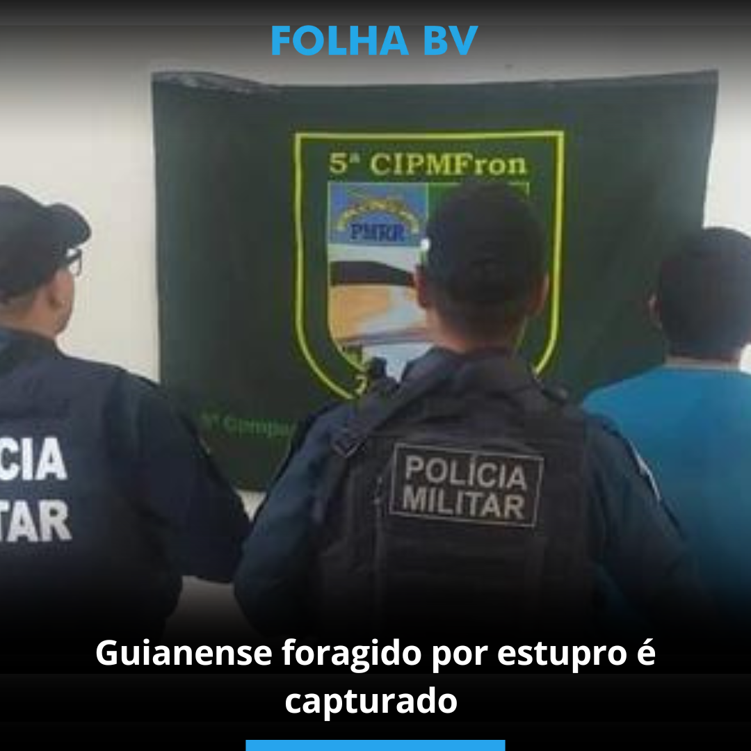 Guianense foragido por estupro é capturado