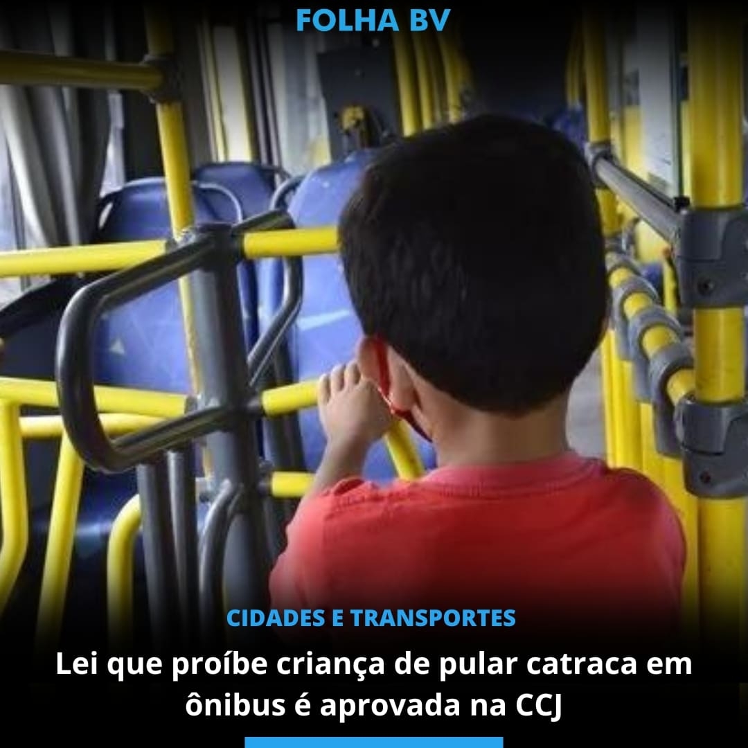 Lei que proíbe criança de pular catraca em ônibus é aprovada na CCJ