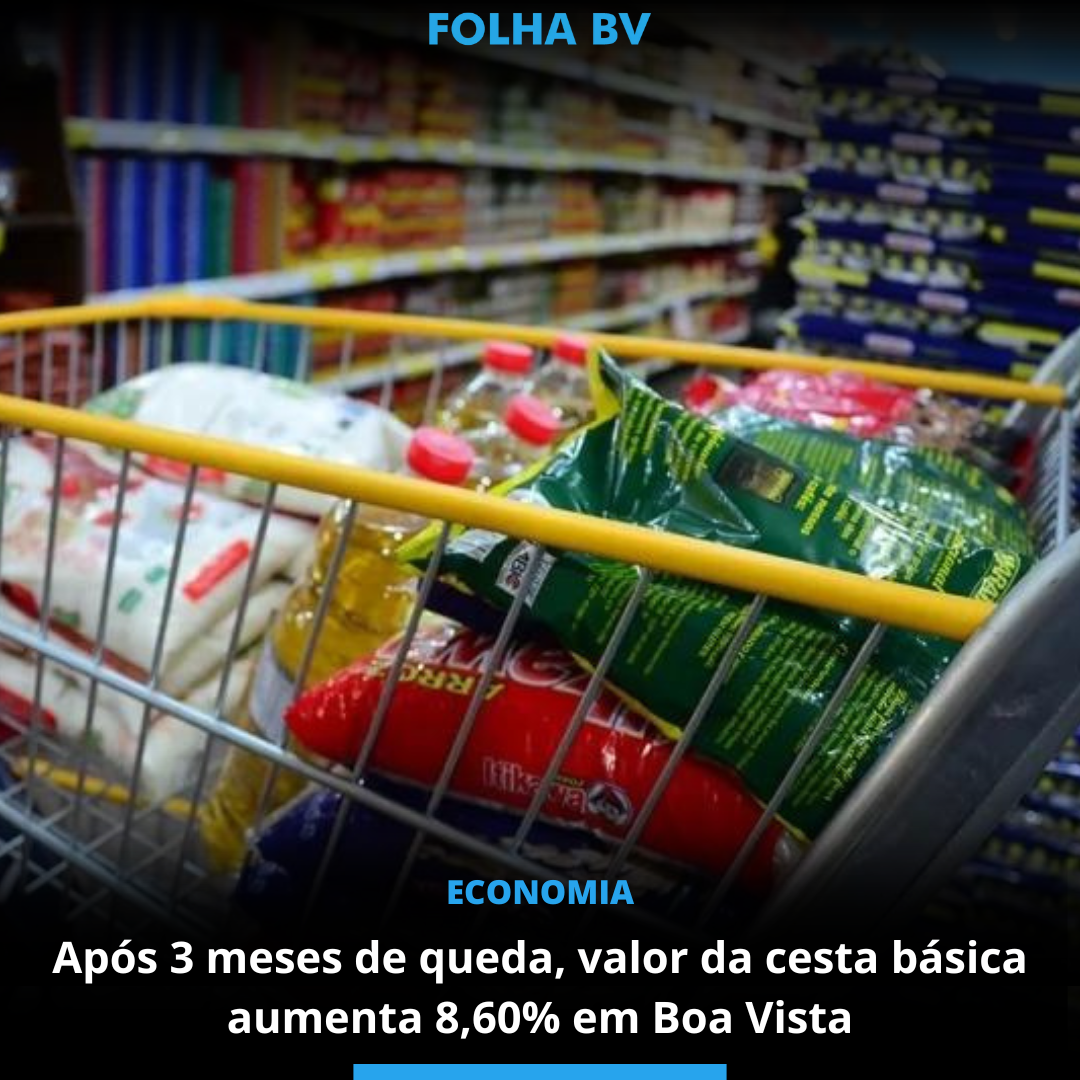 Após 3 meses de queda, valor da cesta básica volta a subir 