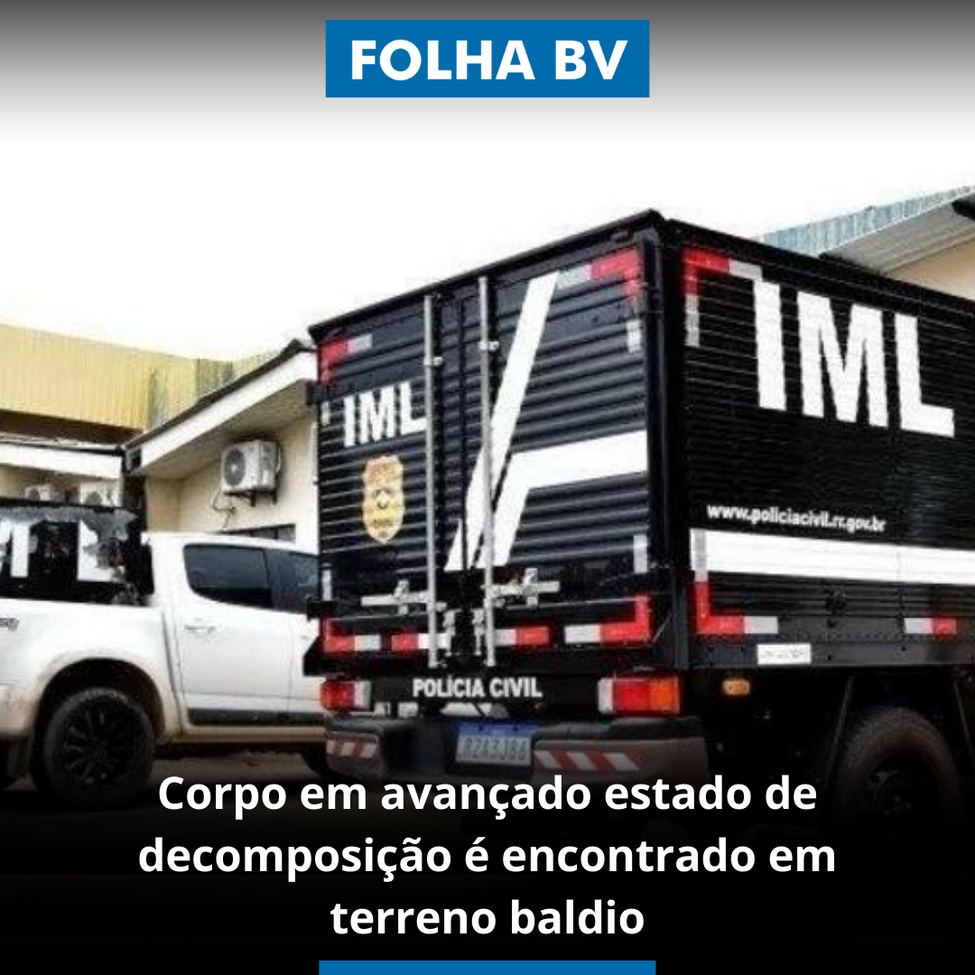 Corpo em avançado estado de decomposição é encontrado em terreno baldio