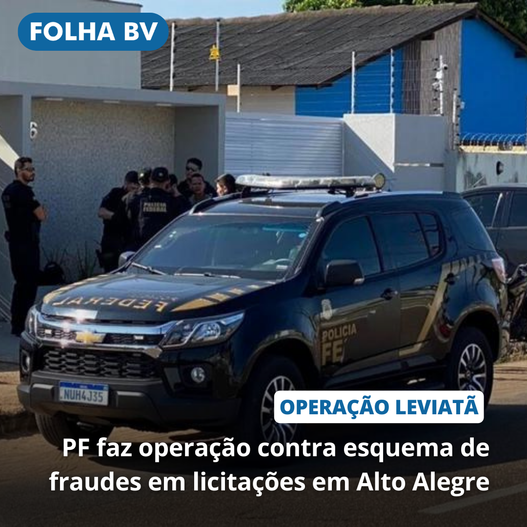 PF faz operação contra esquema de fraudes em licitações em Alto Alegre