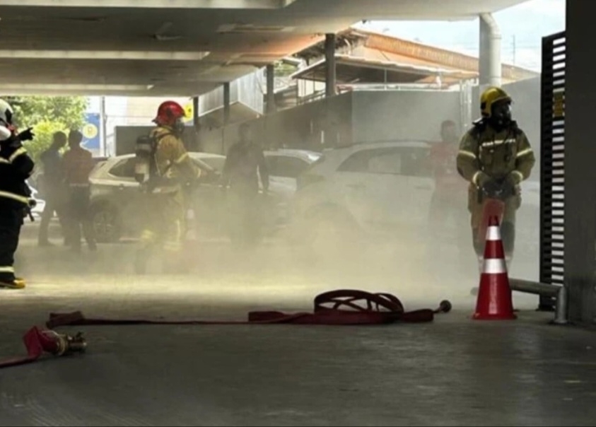 Supermercado de Boa Vista tem princípio de incêndio