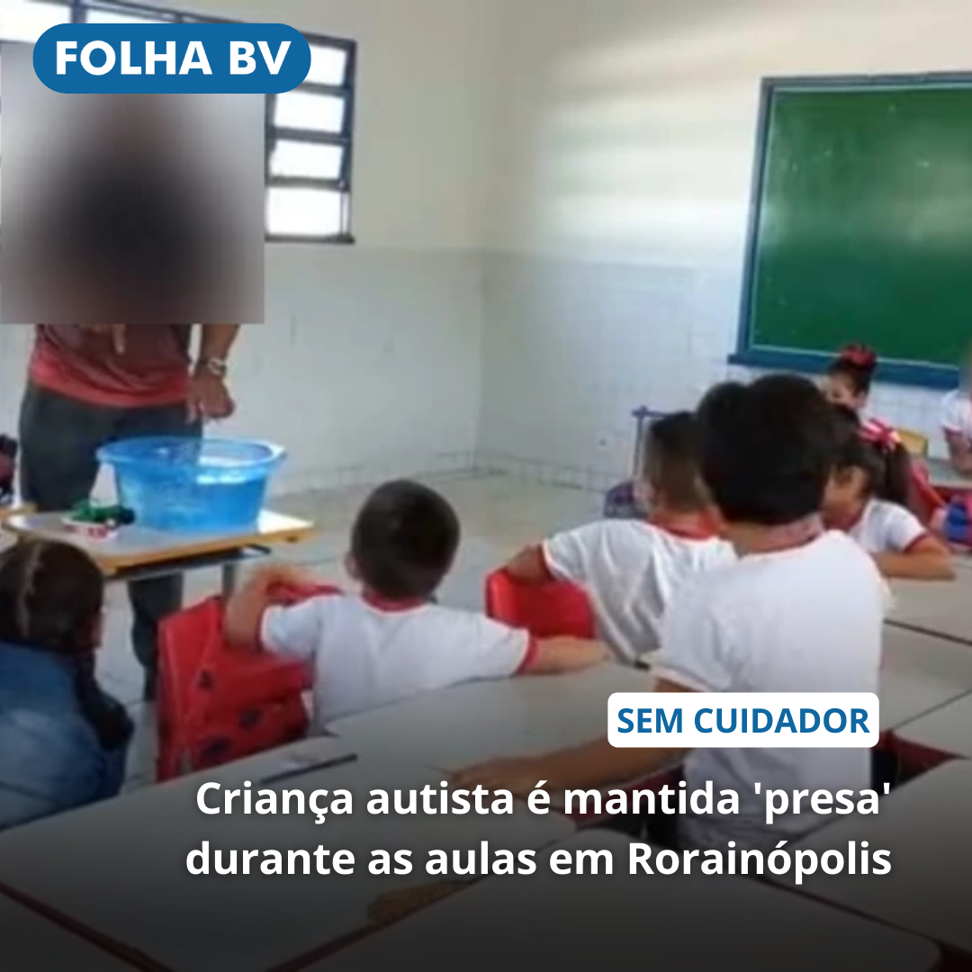 Criança autista é mantida 'presa' durante as aulas em Rorainópolis