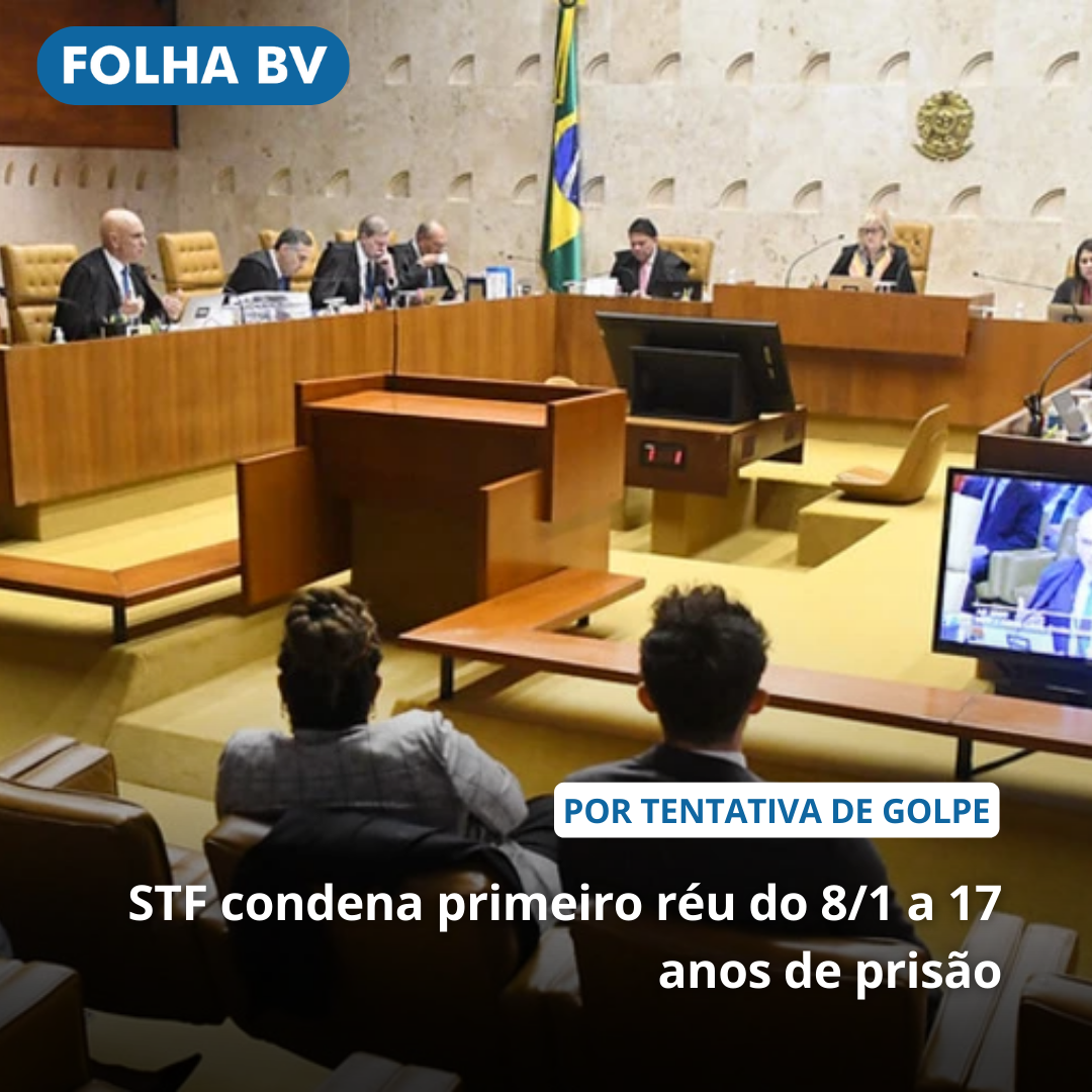 STF condena primeiro réu do 8/1 a 17 anos de prisão