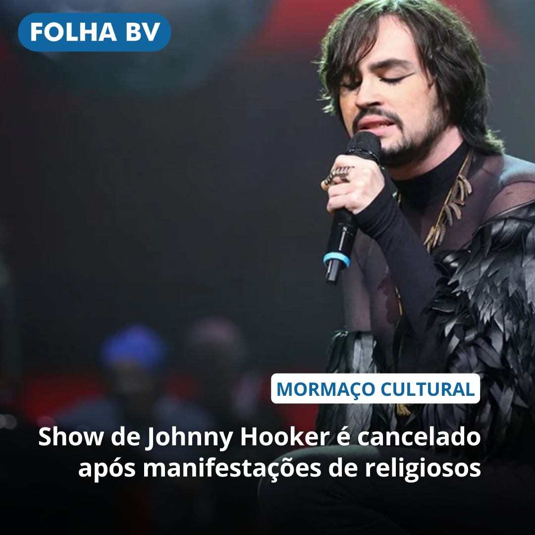 Show de Johnny Hooker é cancelado após manifestações de religiosos