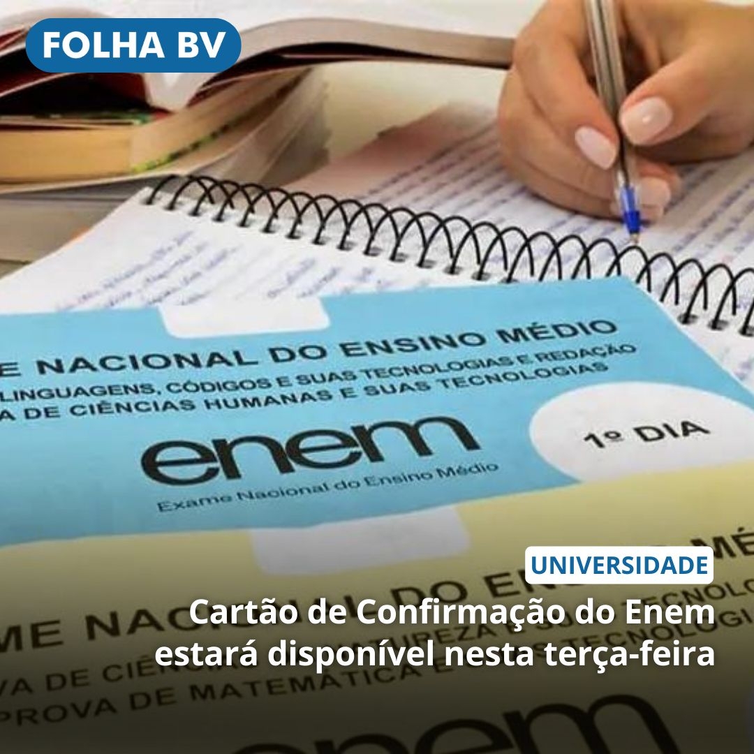https://www.folhabv.com.br/educacao/cartao-de-confirmacao-do-enem-estara-disponivel-nesta-terca-feira/