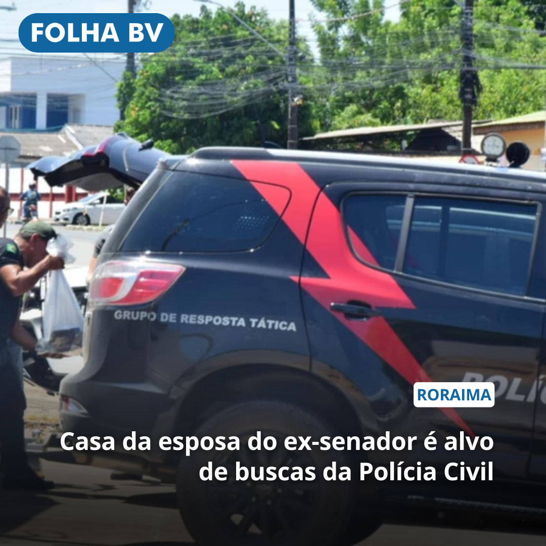 Casa da esposa do ex-senador é alvo de buscas da Polícia Civil