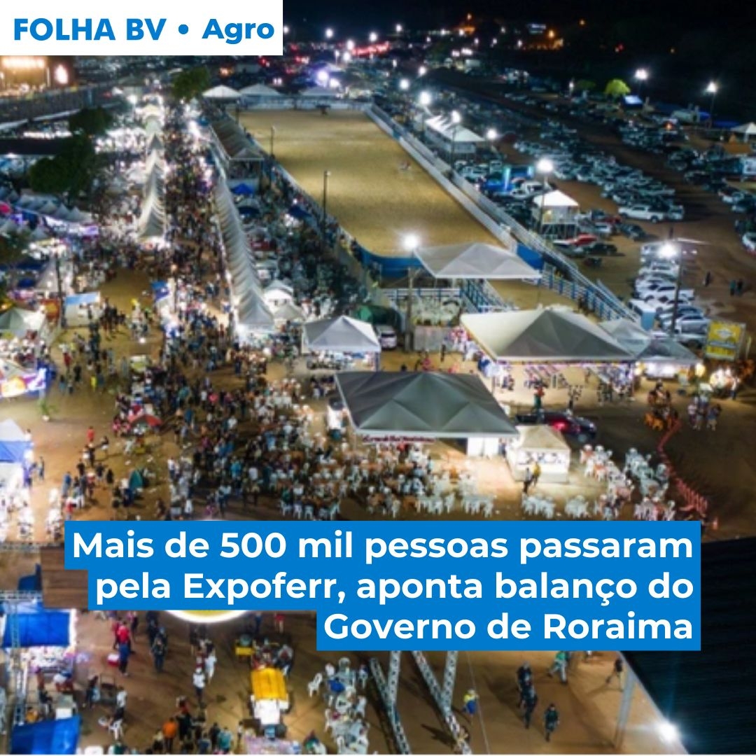 https://www.folhabv.com.br/agro/mais-de-500-mil-pessoas-passaram-pela-expoferr-aponta-balanco-do-governo-de-roraima/