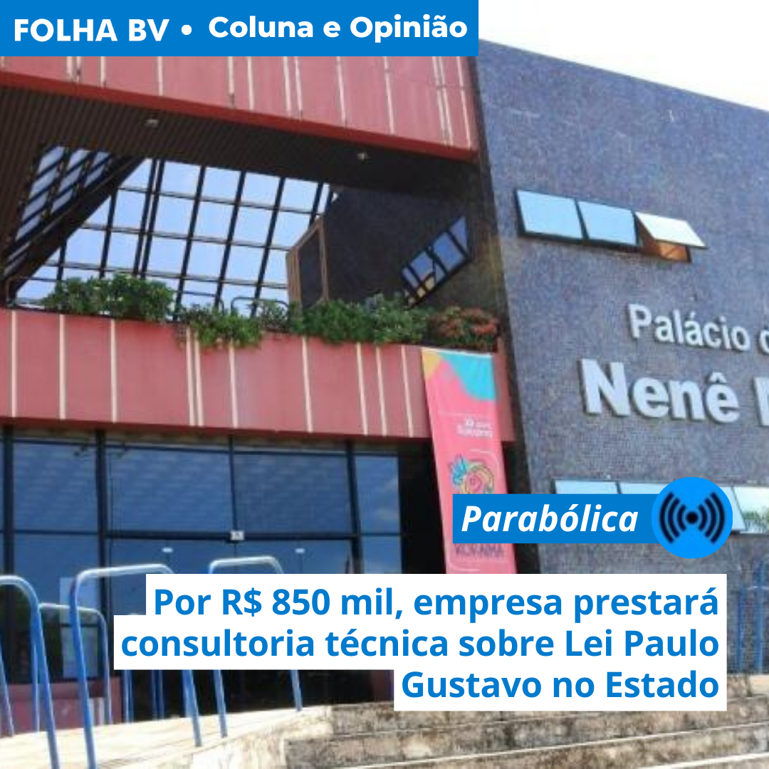 Por R$ 850 mil, empresa prestará consultoria técnica sobre Lei Paulo Gustavo no Estado