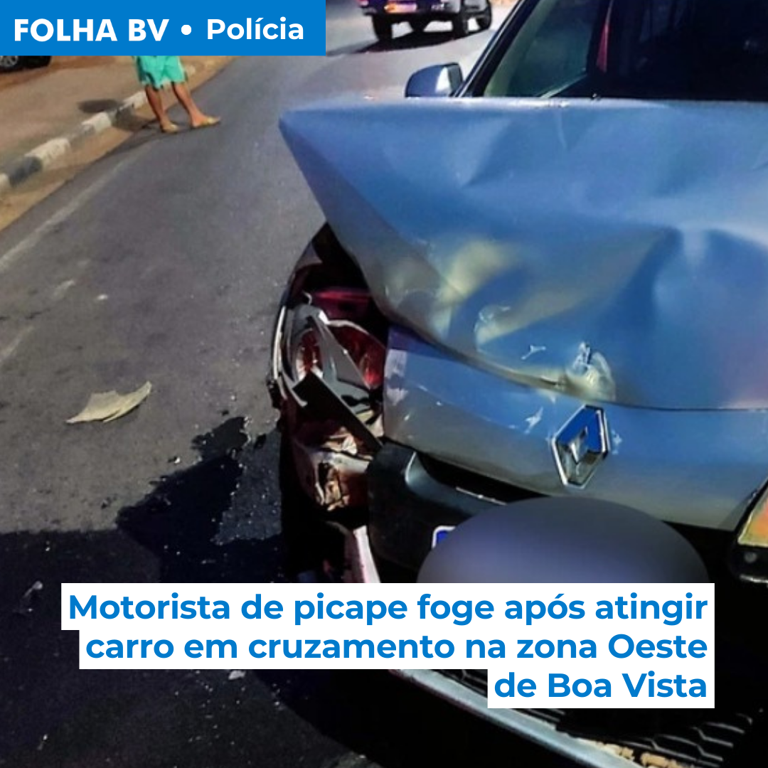 https://www.folhabv.com.br/policia/motorista-de-picape-foge-apos-atingir-carro-em-cruzamento-na-zona-oeste-de-boa-vista/