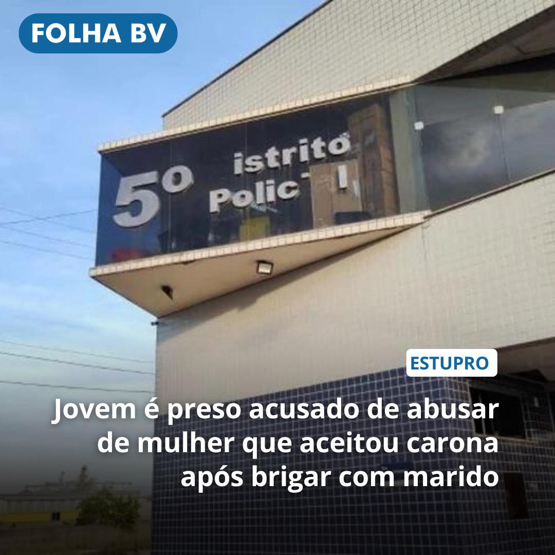 Jovem é preso acusado de abusar de mulher que aceitou carona após brigar com marido