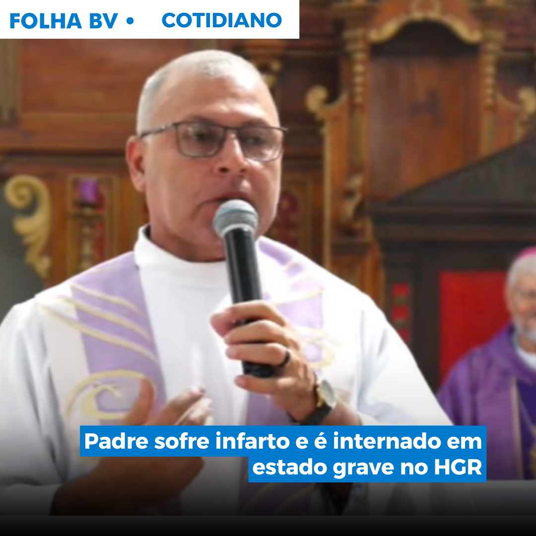 Padre sofre infarto e é internado em estado grave no HGR