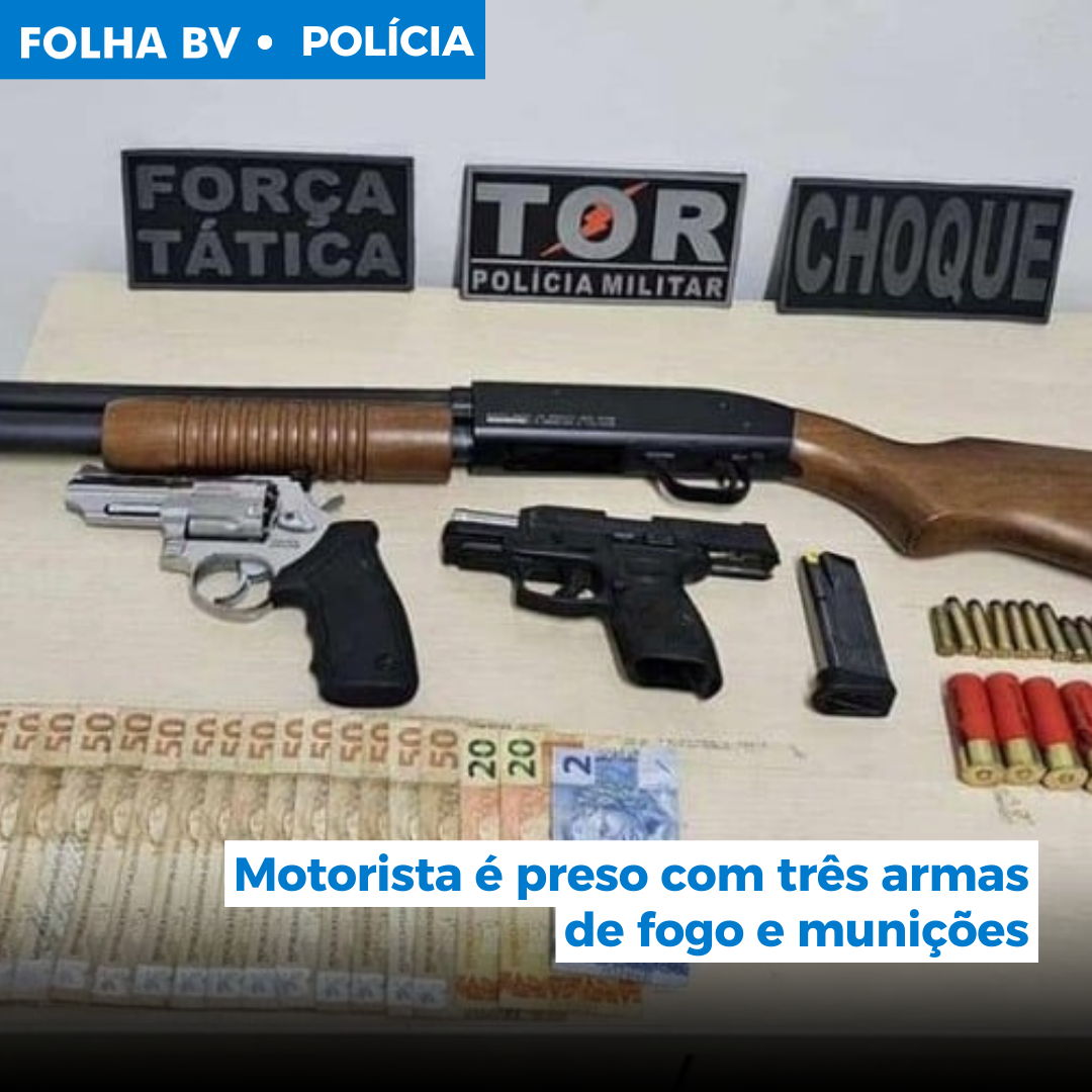 https://www.folhabv.com.br/policia/motorista-e-preso-com-tres-armas-de-fogo-e-municoes/