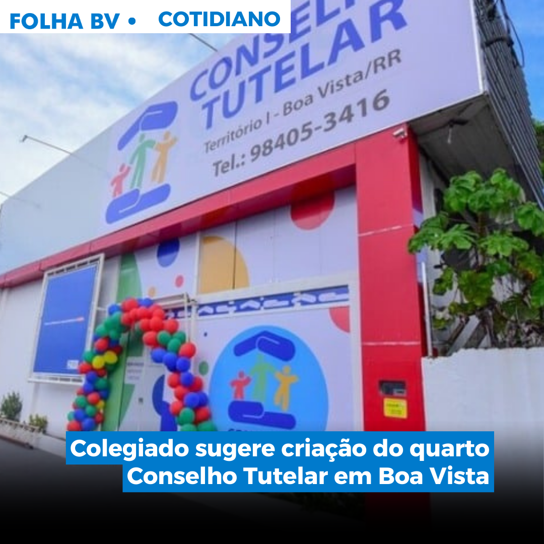 Colegiado sugere criação do quarto Conselho Tutelar em Boa Vista