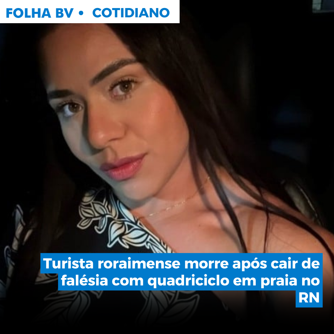Turista roraimense morre após cair de falésia com quadriciclo em praia no RN