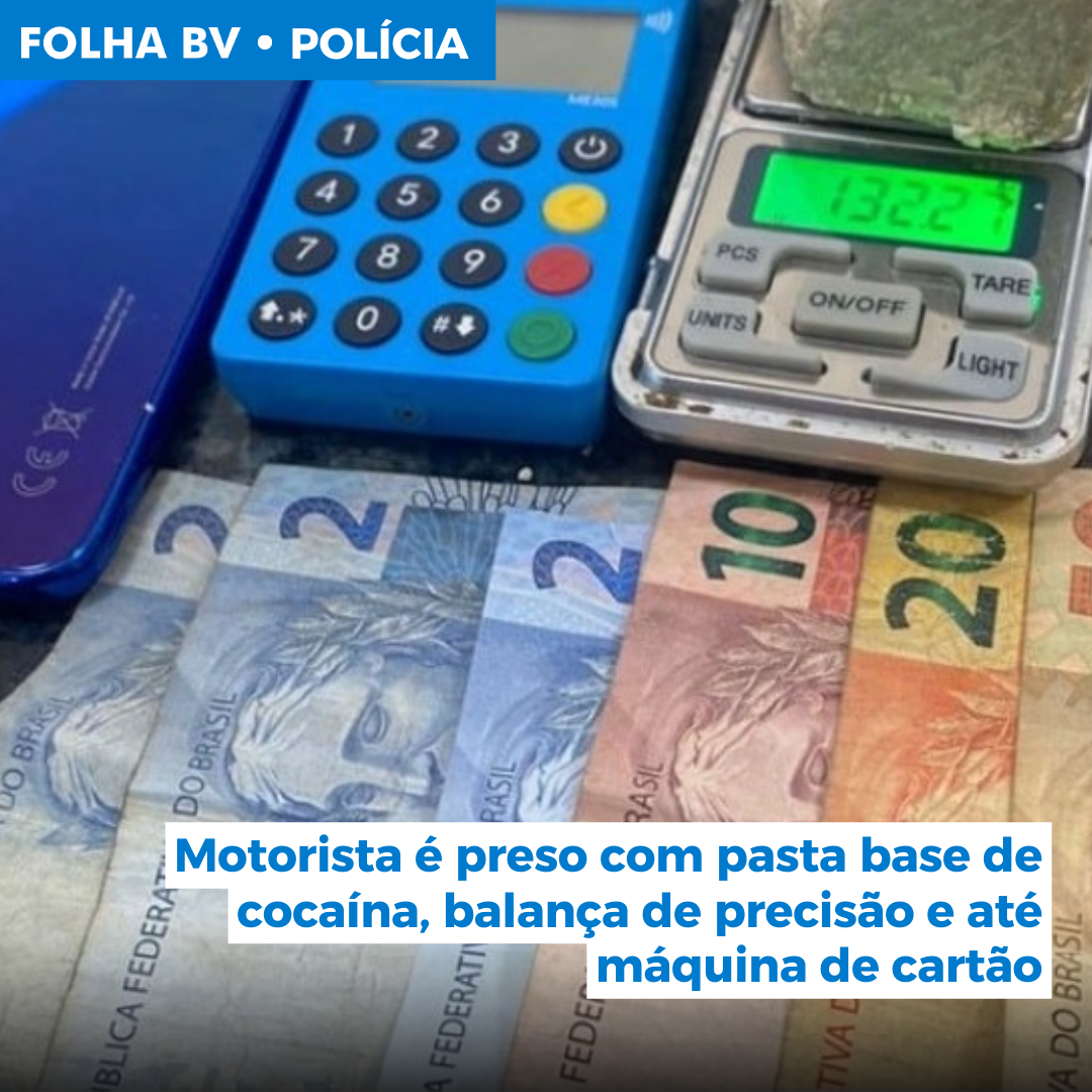 https://www.folhabv.com.br/policia/motorista-e-preso-com-pasta-base-de-cocaina-balanca-de-precisao-e-maquina-de-cartao/