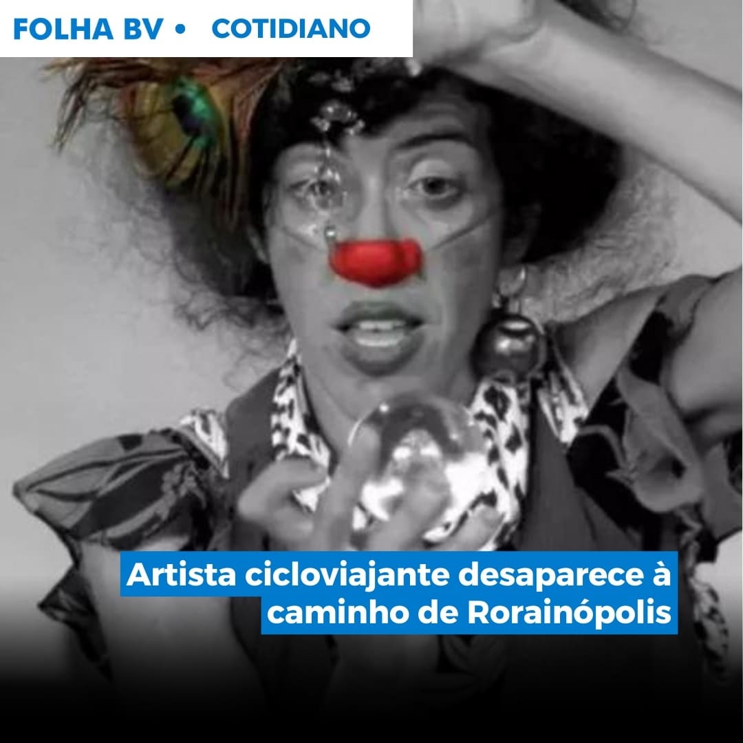 Artista cicloviajante desaparece à caminho de Rorainópolis