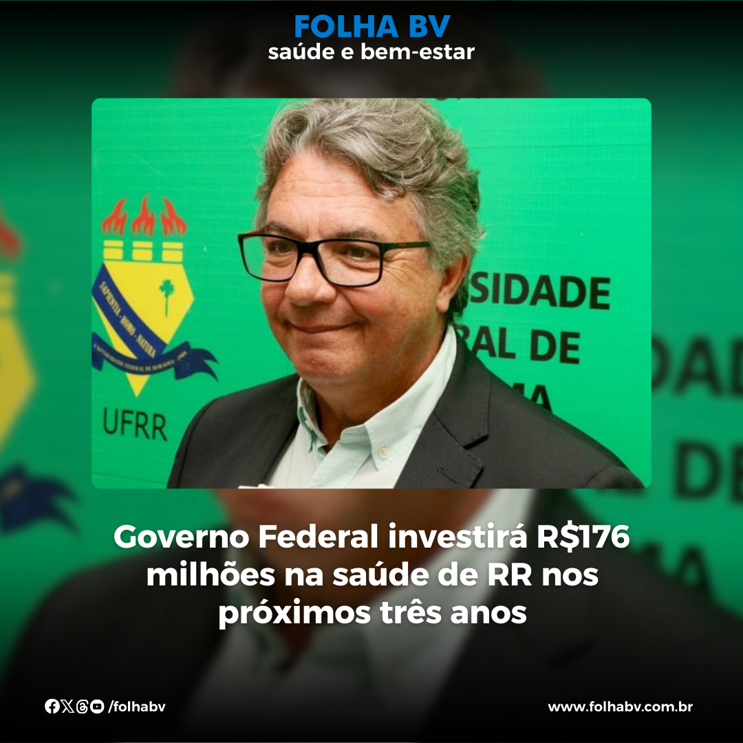 https://www.folhabv.com.br/saude-e-bem-estar/governo-federal-investira-r176-milhoes-na-saude-de-rr-nos-proximos-tres-anos/