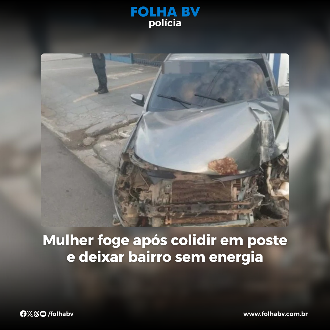https://www.folhabv.com.br/policia/mulher-foge-apos-colidir-em-poste-e-deixar-bairro-sem-energia/