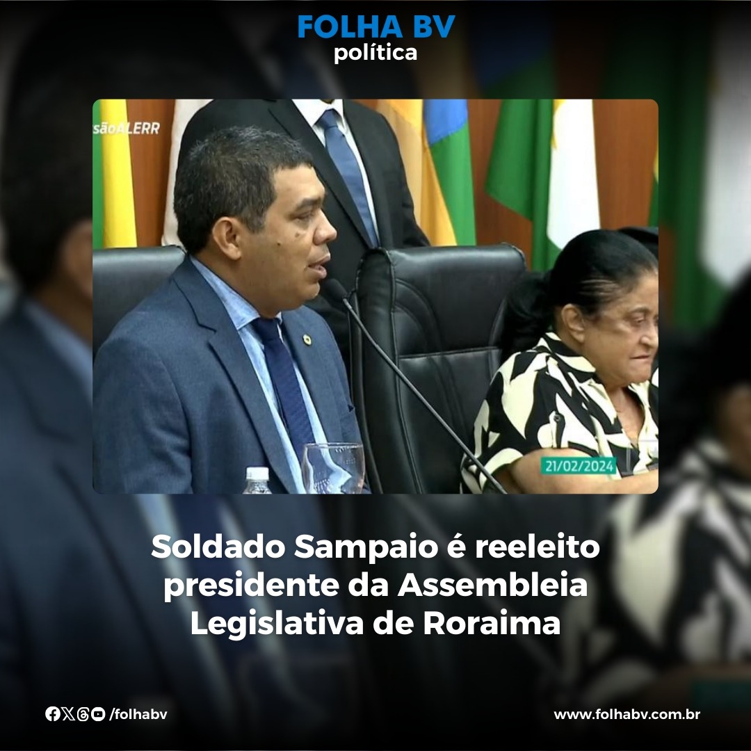 https://www.folhabv.com.br/politica/soldado-sampaio-e-reeleito-presidente-da-assembleia-legislativa-de-roraima/