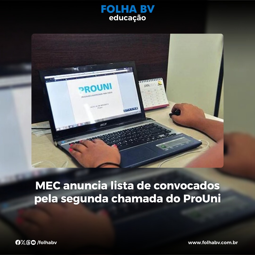 https://www.folhabv.com.br/educacao/mec-anuncia-lista-de-convocados-pela-segunda-chamada-do-prouni/