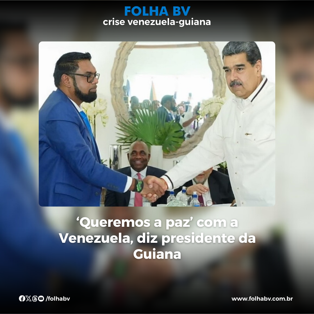 https://www.folhabv.com.br/internacional/queremos-a-paz-com-a-venezuela-diz-presidente-da-guiana/