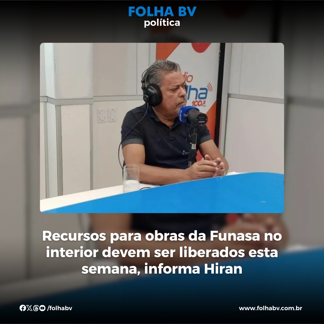 https://www.folhabv.com.br/politica/recursos-para-obras-da-funasa-em-interior-devem-ser-liberados-esta-semana-informa-senador-hiran-goncalves/