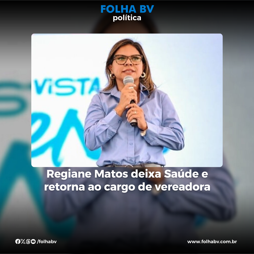 https://www.folhabv.com.br/politica/regiane-matos-deixa-saude-e-retorna-ao-cargo-de-vereadora/