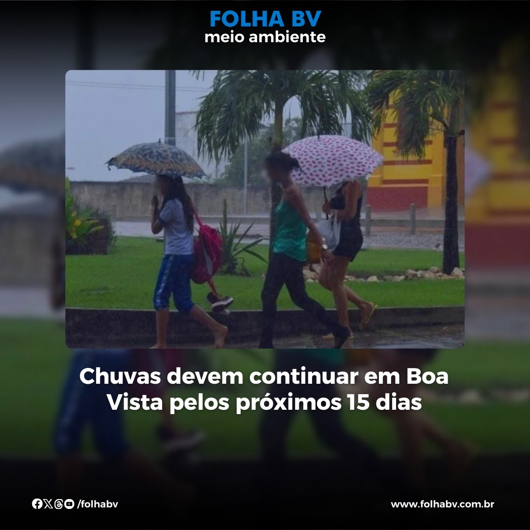 https://www.folhabv.com.br/cotidiano/meio-ambiente/chuvas-devem-continuar-em-boa-vista-pelos-proximos-15-dias/