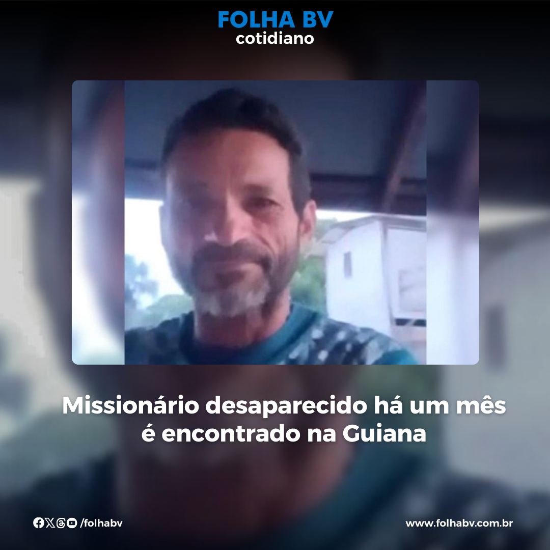 https://www.folhabv.com.br/cotidiano/missionario-desaparecido-ha-um-mes-e-encontrado-na-guiana/