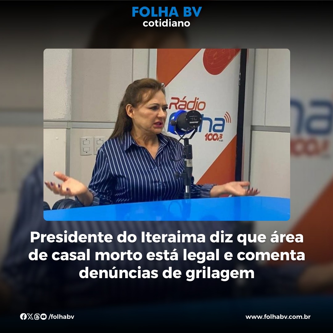 https://www.folhabv.com.br/cotidiano/presidente-do-iteraima-diz-que-area-de-casal-morto-esta-legal-e-comenta-denuncias-de-grilagem/