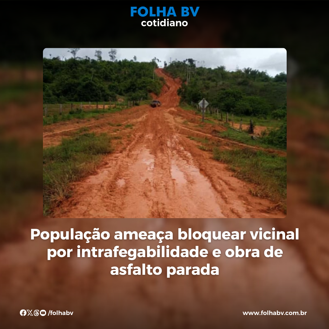 https://www.folhabv.com.br/cotidiano/populacao-ameaca-bloquear-vicinal-por-intrafegabilidade-e-obra-de-asfalto-parada/
