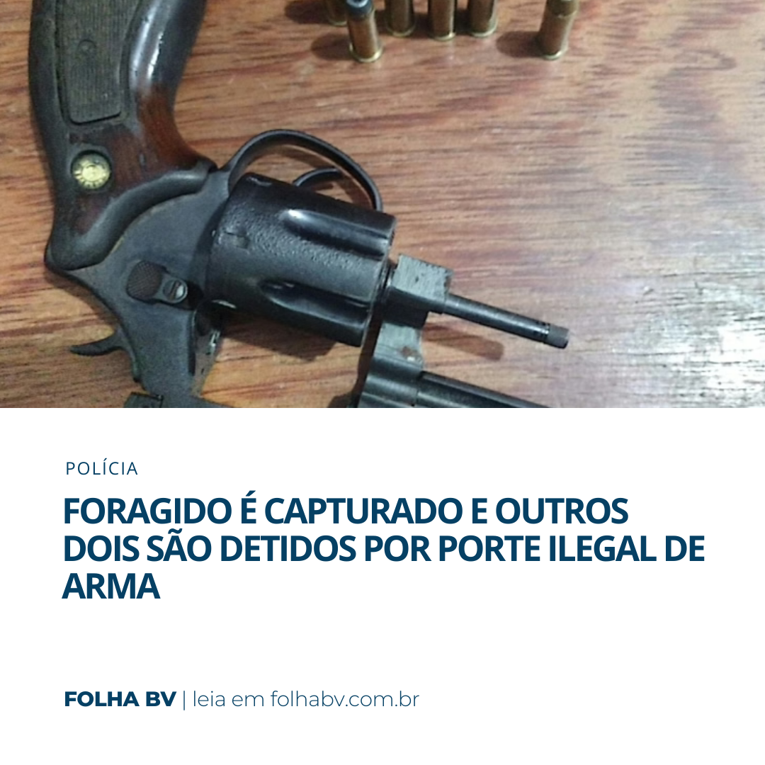 https://www.folhabv.com.br/policia/foragido-e-capturado-e-outros-dois-sao-detidos-por-porte-ilegal-de-arma/