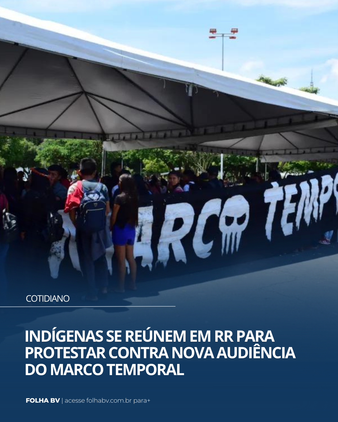 https://www.folhabv.com.br/cotidiano/indigenas-se-reunem-em-rr-para-protestar-contra-nova-audiencia-do-marco-temporal/