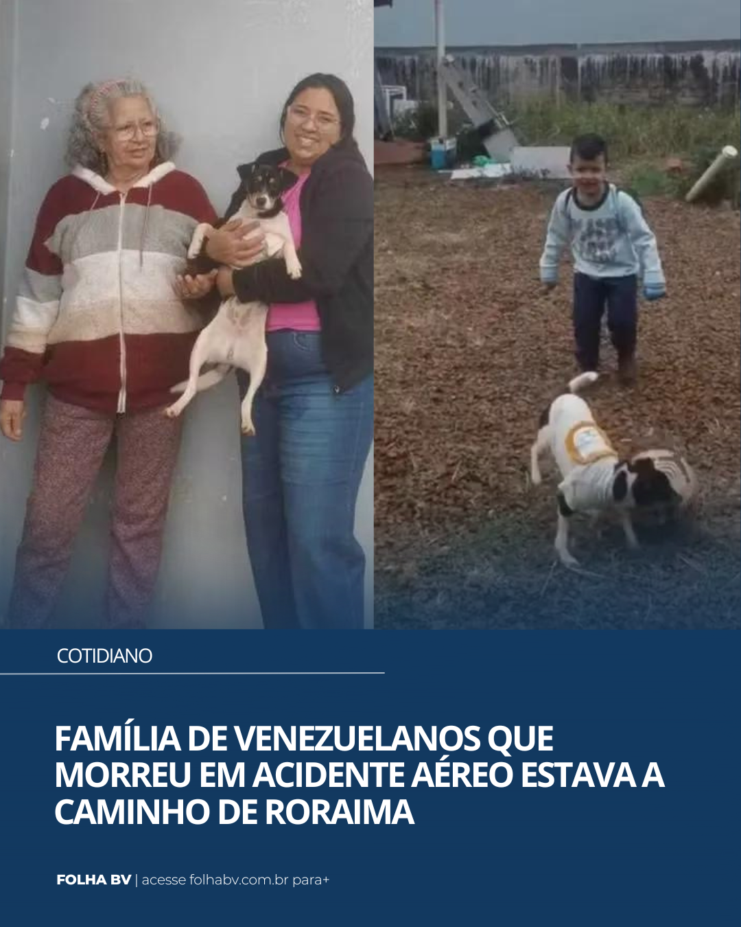 https://www.folhabv.com.br/cotidiano/familia-de-venezuelanos-que-morreu-em-acidente-aereo-estava-a-caminho-de-roraima/