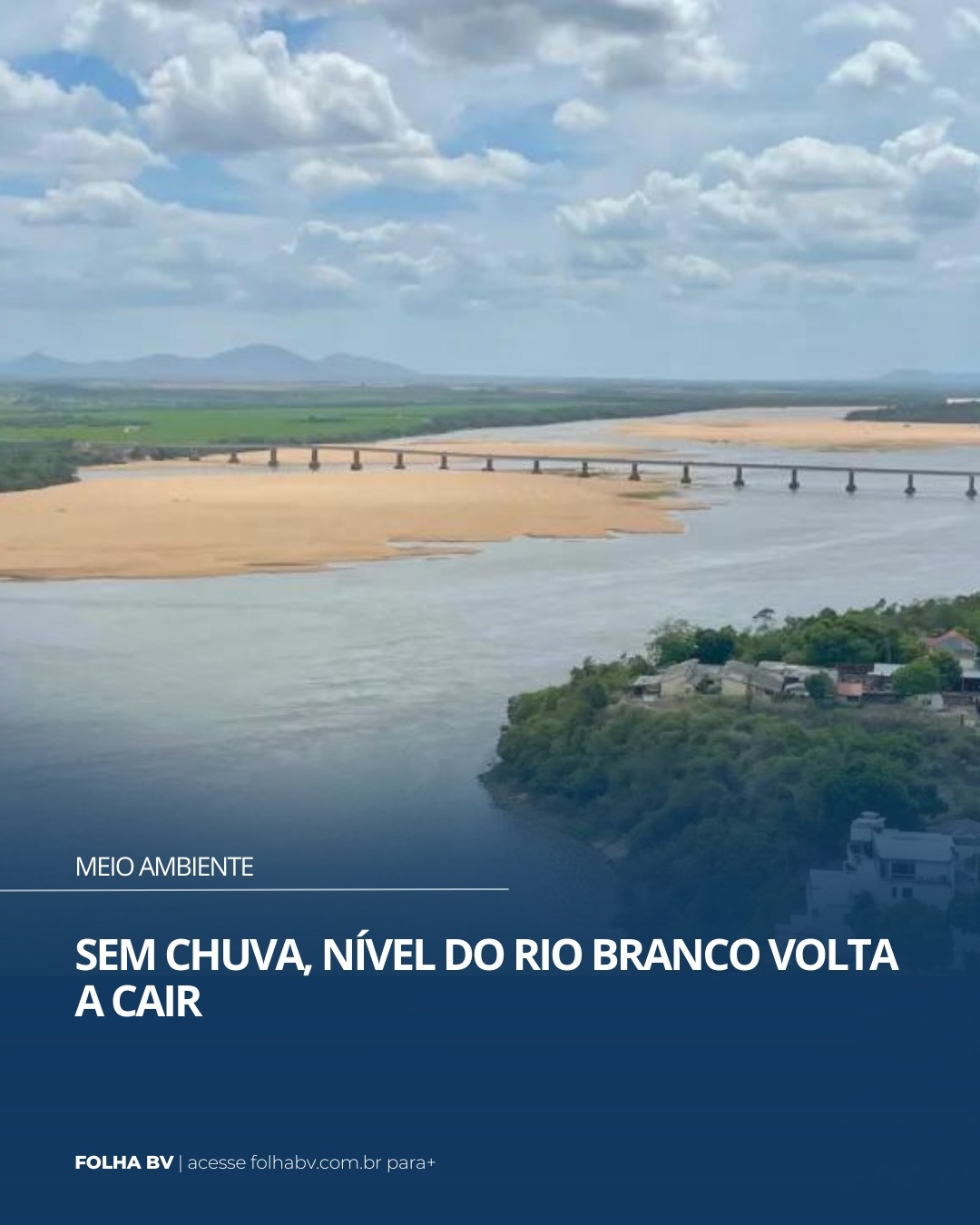 https://www.folhabv.com.br/cotidiano/meio-ambiente/sem-chuva-nivel-do-rio-branco-volta-a-cair/