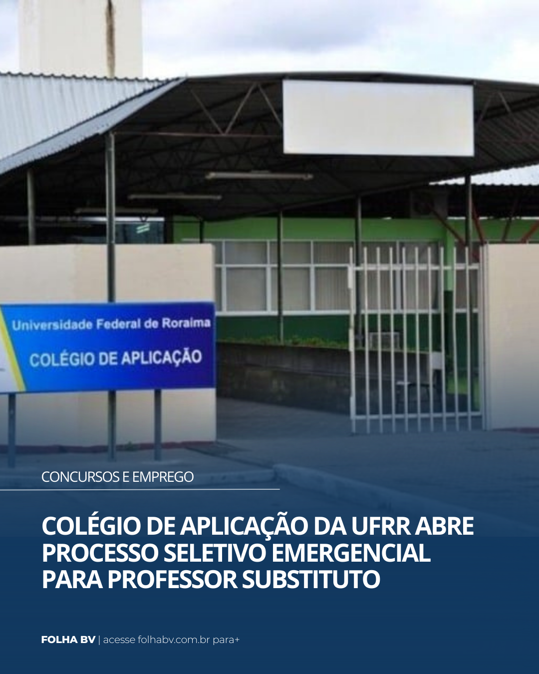 https://www.folhabv.com.br/concursos-e-emprego/colegio-de-aplicacao-da-ufrr-abre-processo-seletivo-emergencial-para-professor-substituto/