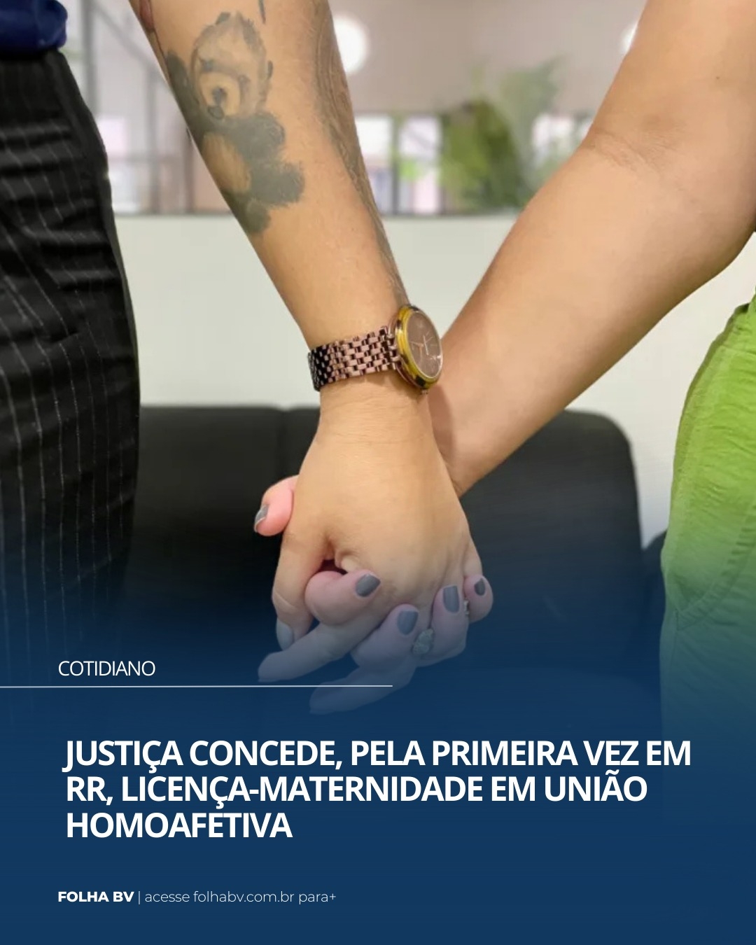 https://www.folhabv.com.br/cotidiano/justica-concede-pela-primeira-vez-em-rr-licenca-maternidade-em-uniao-homoafetiva/