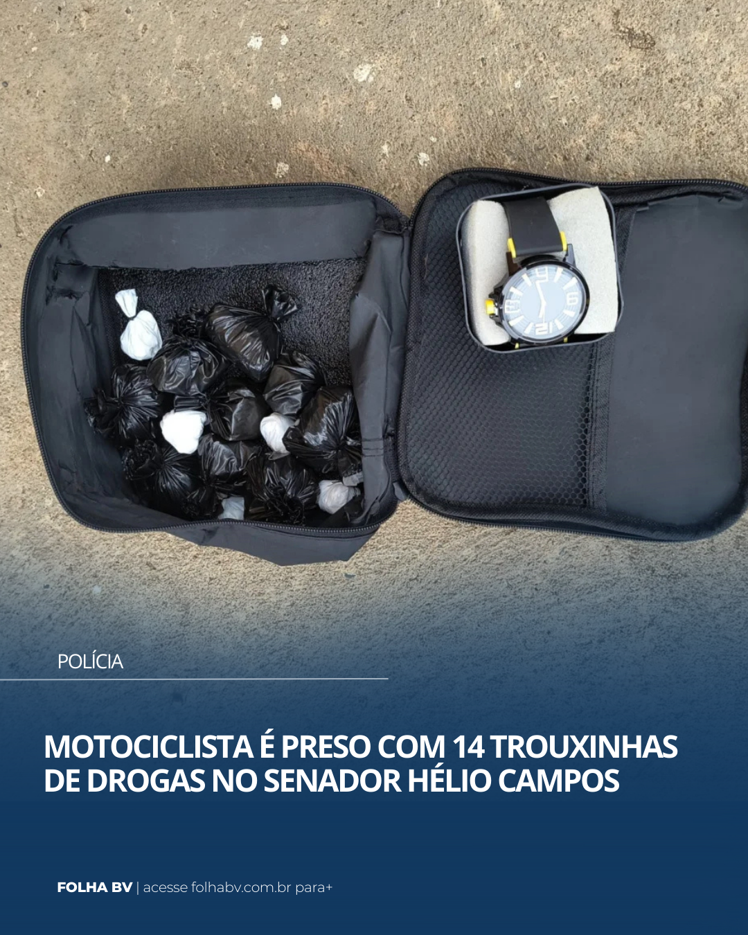 https://www.folhabv.com.br/policia/motociclista-e-preso-com-14-trouxinhas-de-drogas-no-senador-helio-campos/