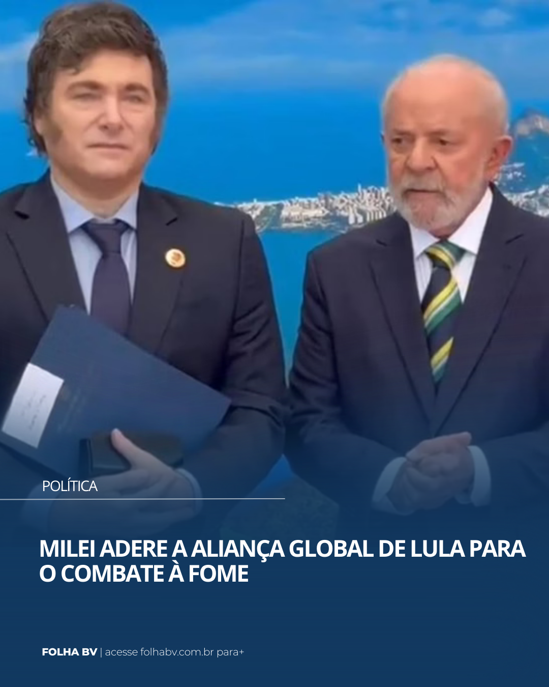 https://www.folhabv.com.br/politica/milei-adere-a-alianca-global-de-lula-para-o-combate-a-fome/