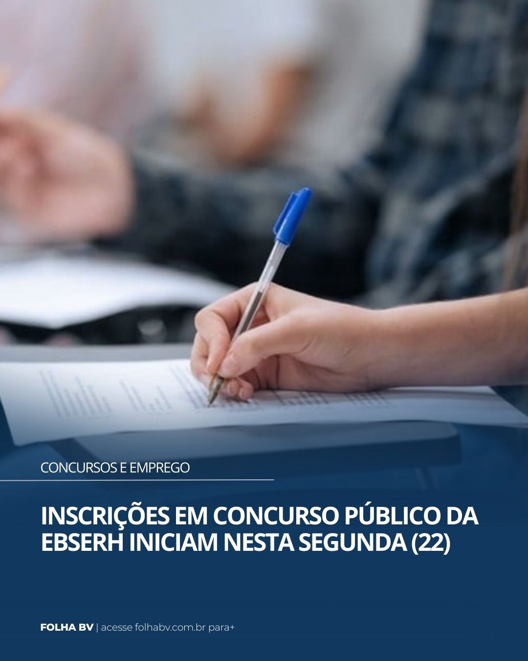 https://www.folhabv.com.br/concursos-e-emprego/inscricoes-em-concurso-publico-da-ebserh-iniciam-nesta-segunda-22/
