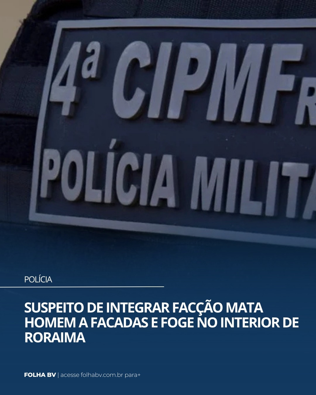 https://www.folhabv.com.br/policia/suspeito-de-integrar-faccao-mata-homem-a-facadas-e-foge-no-interior-de-roraima/