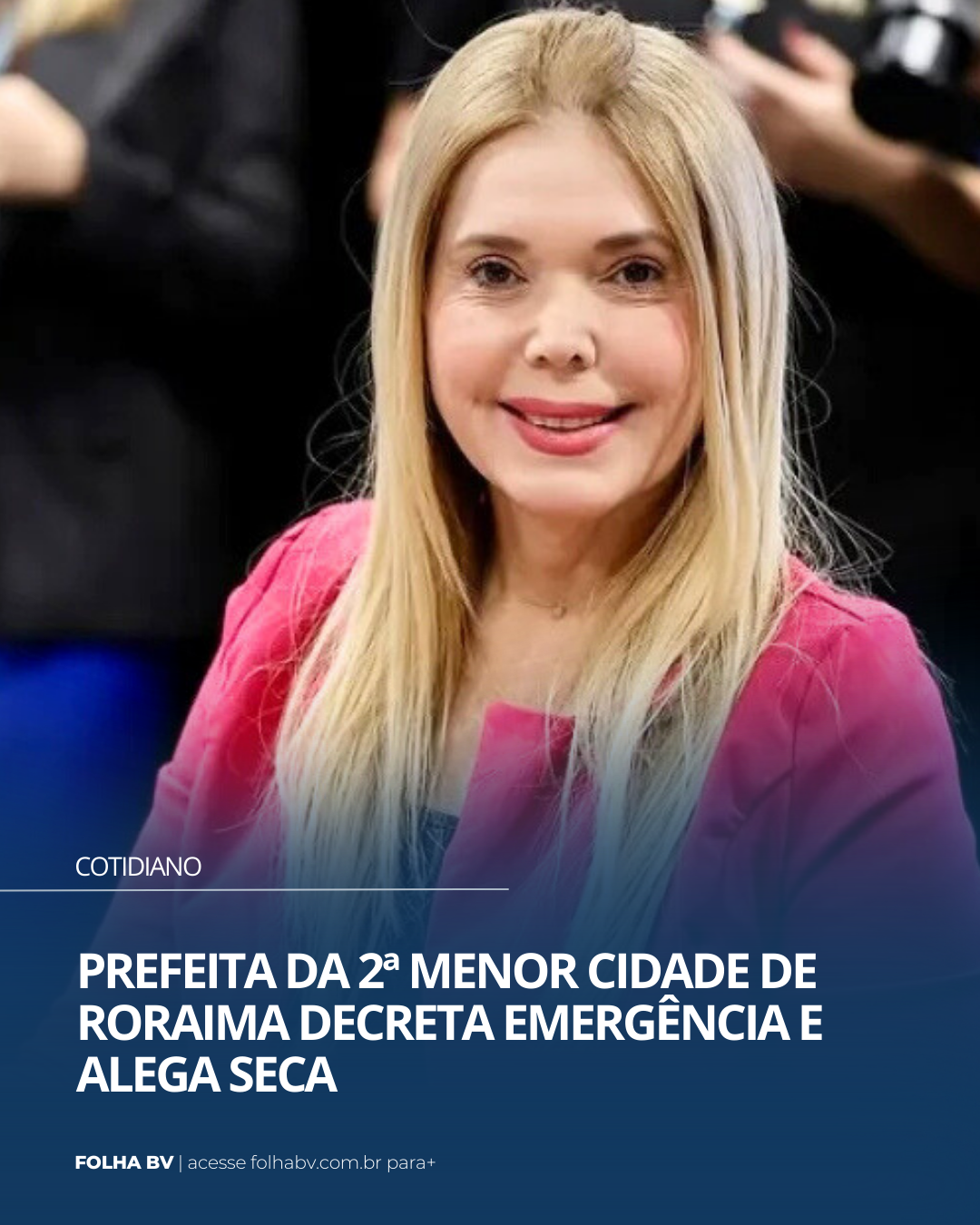 https://www.folhabv.com.br/cotidiano/prefeita-da-2a-menor-cidade-de-roraima-decreta-emergencia-e-alega-seca/