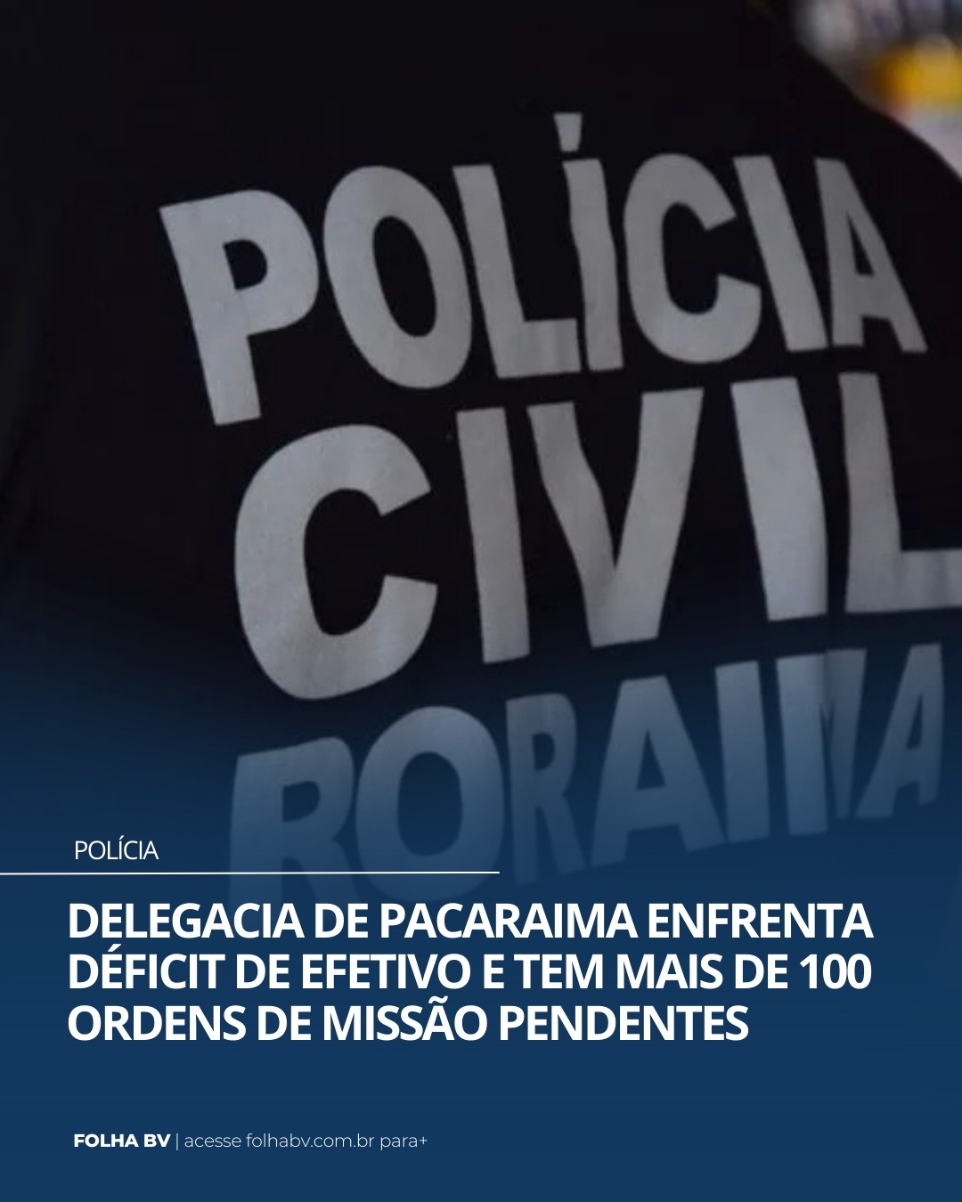 https://www.folhabv.com.br/policia/delegacia-de-pacaraima-enfrenta-deficit-de-efetivo-e-tem-mais-de-100-ordens-de-missao-pendentes/