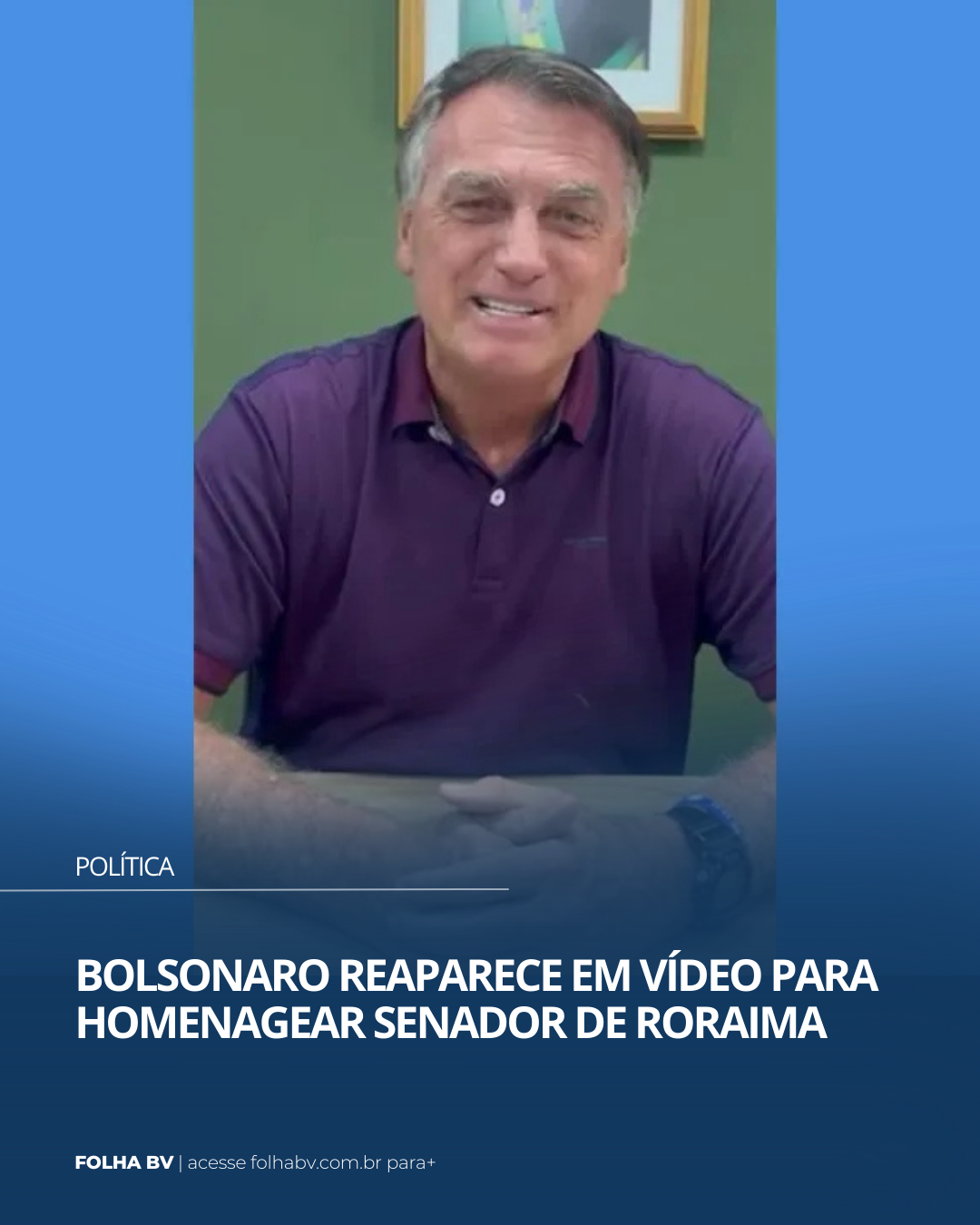 https://www.folhabv.com.br/politica/bolsonaro-reaparece-em-video-para-homenagear-senador-de-roraima/