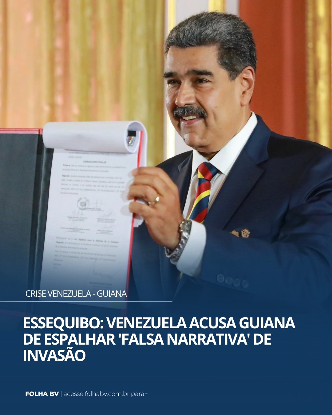 https://www.folhabv.com.br/crise-venezuela-guiana/essequibo-venezuela-acusa-guiana-de-espalhar-falsa-narrativa-sobre-invasao/