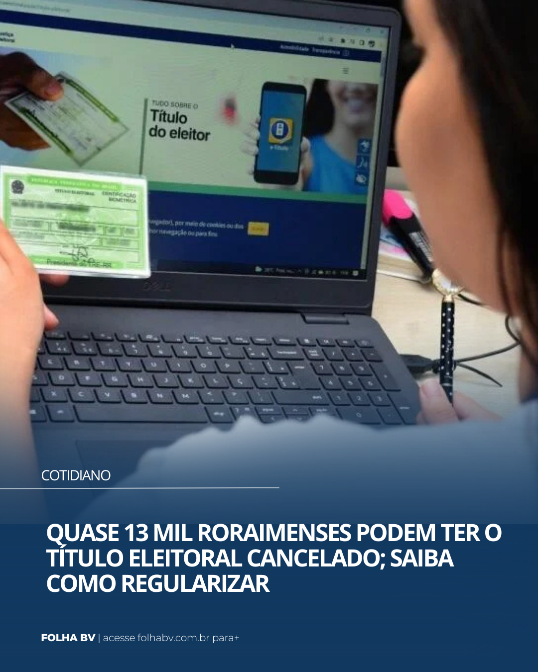 https://www.folhabv.com.br/cotidiano/titulo-eleitoral-de-quase-13-mil-roraimenses-pode-ser-cancelado/